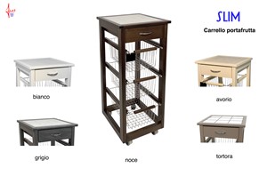 SLIM carrello portafrutta