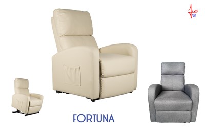 FORTUNA poltrona recliner manuale o alzapersone ed alzapersone con massaggio