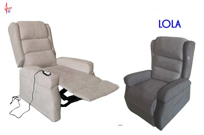 LOLA poltrona recliner alzapersone monomotore