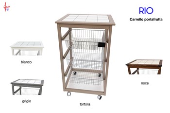 RIO carrello portafrutta
